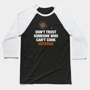 Don't Trust (DARK) Baseball T-Shirt